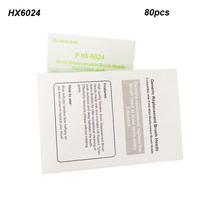 80 sztuk HX6024 główki szczoteczek do zębów w celu uzyskania odpowiedniego PH Soni opieki w celu uzyskania diament czyste HX3120 HX6011 HX9340 HX6511 HX6710 HX9140 R710 930 950 1